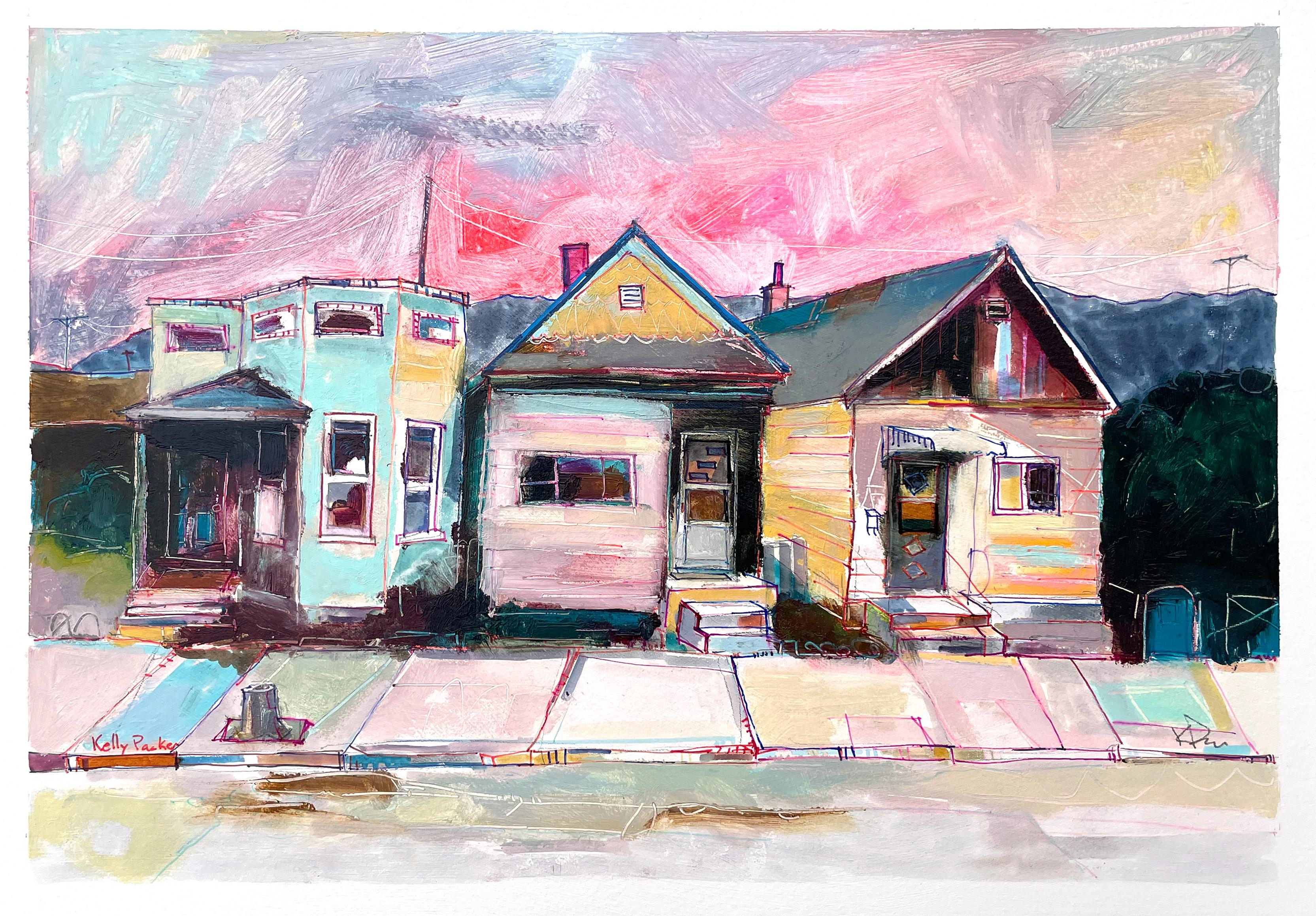 Like looking at rainbows in the oily puddles of the street...